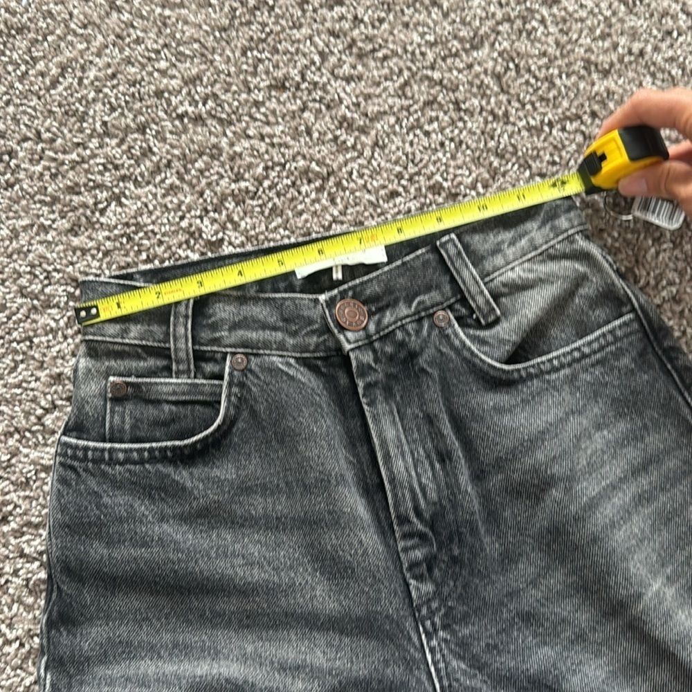Sandro off black straight leg jeans - Picture 9 of 9